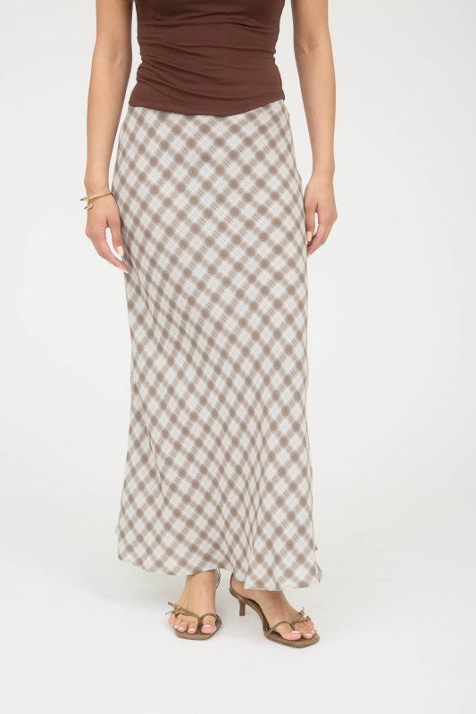 Plaid About You Skirt