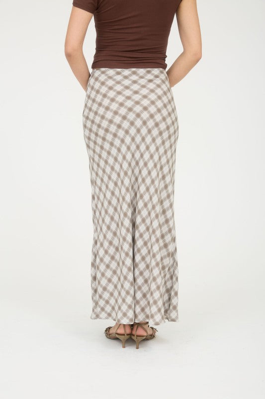 Plaid About You Skirt