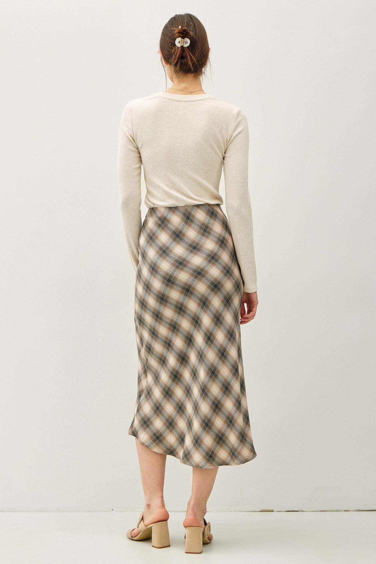 Classic Charm Plaid Skirt