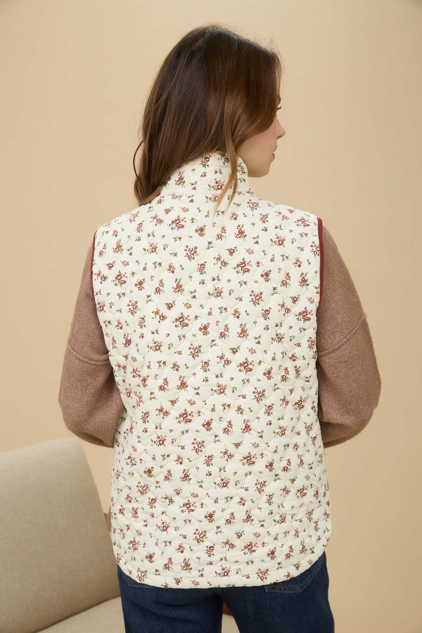 Forever Floral Vest