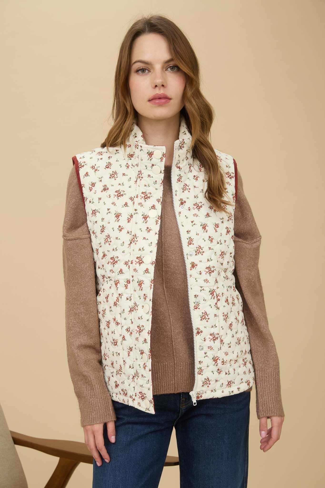 Forever Floral Vest